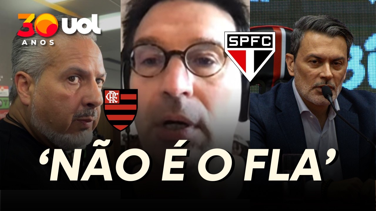 RUI COSTA AGIU COMO BOTO NO FLAMENGO, MAS SÃO PAULO NÃO TEM MARGEM PRA ERRO! ARNALDO RIBEIRO ALERTA