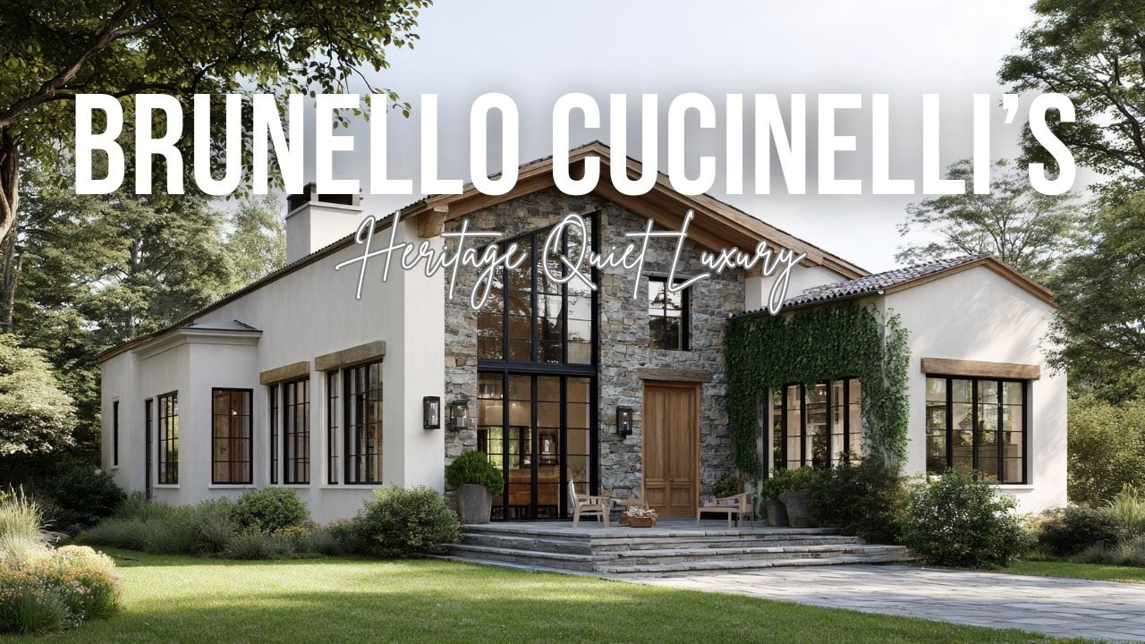 Роскошная резиденция в историческом стиле, вдохновленная современной сельской безмятежностью Брун...