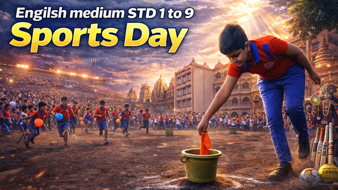 English medium Sports Day 2026 | Surat Gurukul