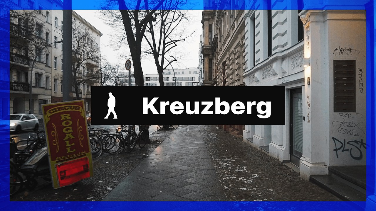 Walking Tour Kreuzberg 🇩🇪 Gneisenaustraße, Berlin | Outside Walker