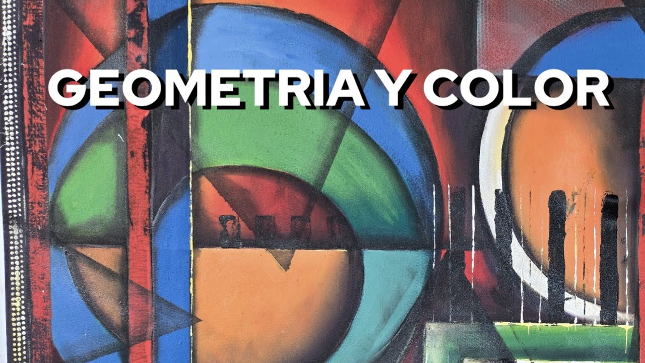 Geometr&iacute;a y color_QUIERO VIVIR PINTANDO.