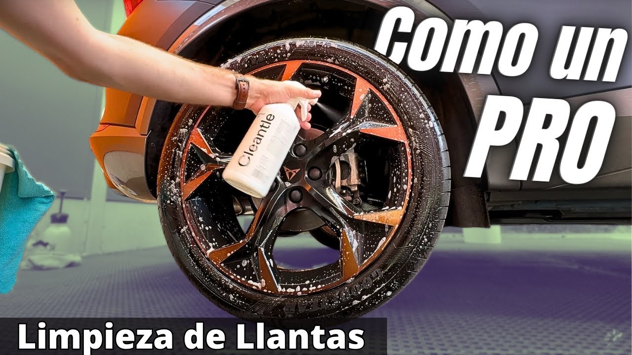 ✅ Cómo LIMPIAR las LLANTAS de tu Coche 👍 Haz ESTO para dejarlas como Nuevas