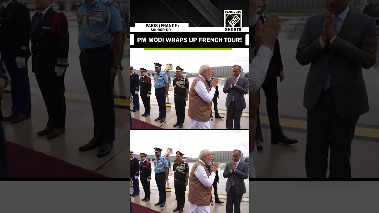 PM Narendra Modi departs for India post successful completion of G7 convention & Vivatech AI summit