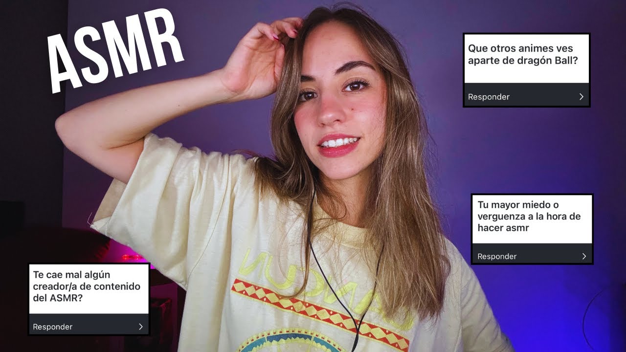 ASMR español Q&A Preguntas y Respuestas 💗ESPECIAL 10K