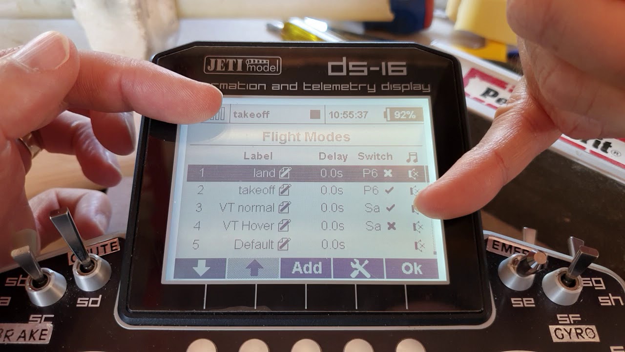 Jeti - Vectored thrust and Assist stabilisation