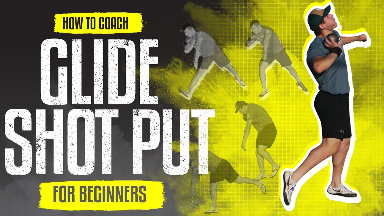 How to Coach Glide Shot Put for Beginners - AreteThrowsNation - Full Throw- part 3