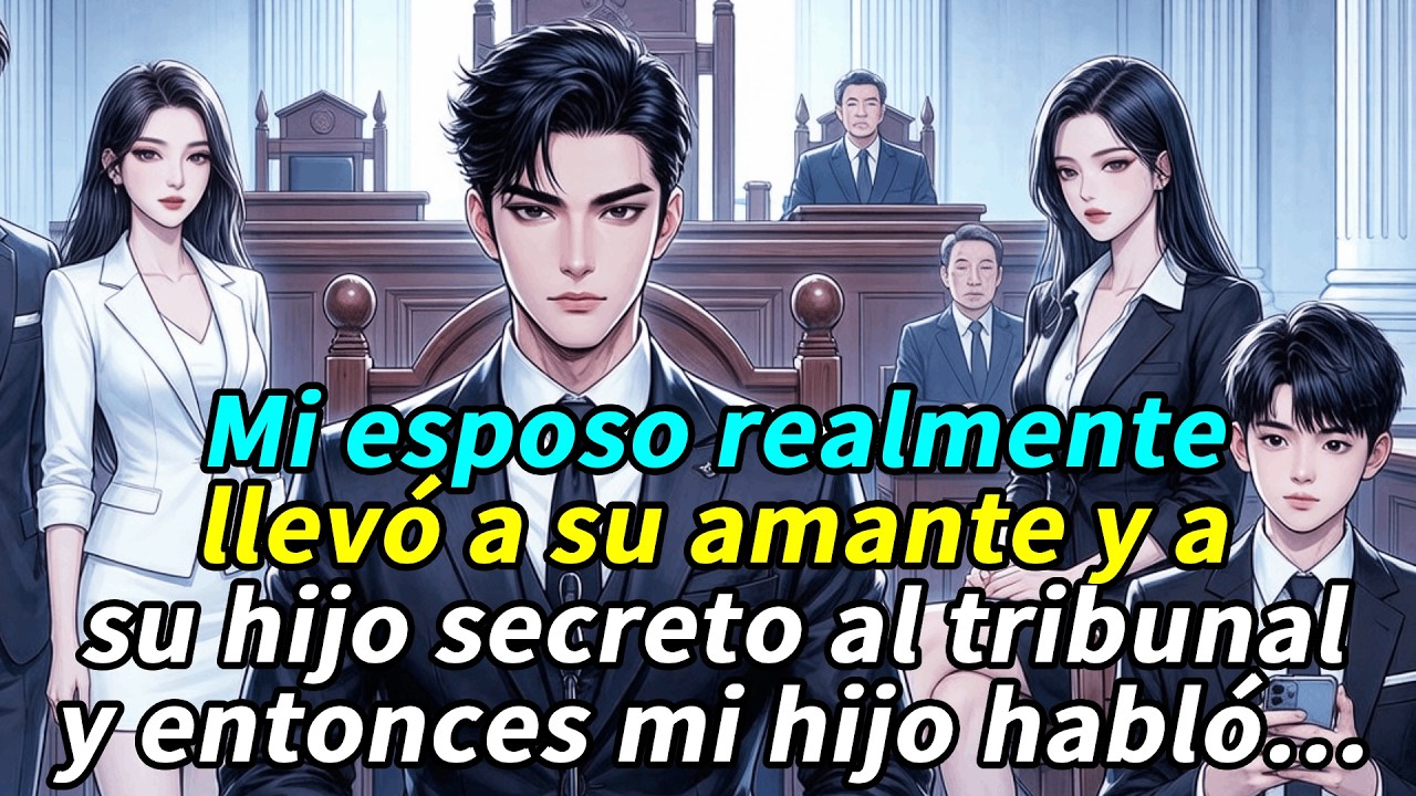 Mi esposo llevó a su amante y a su hijo secreto al tribunal, y entonces mi hijo habló...