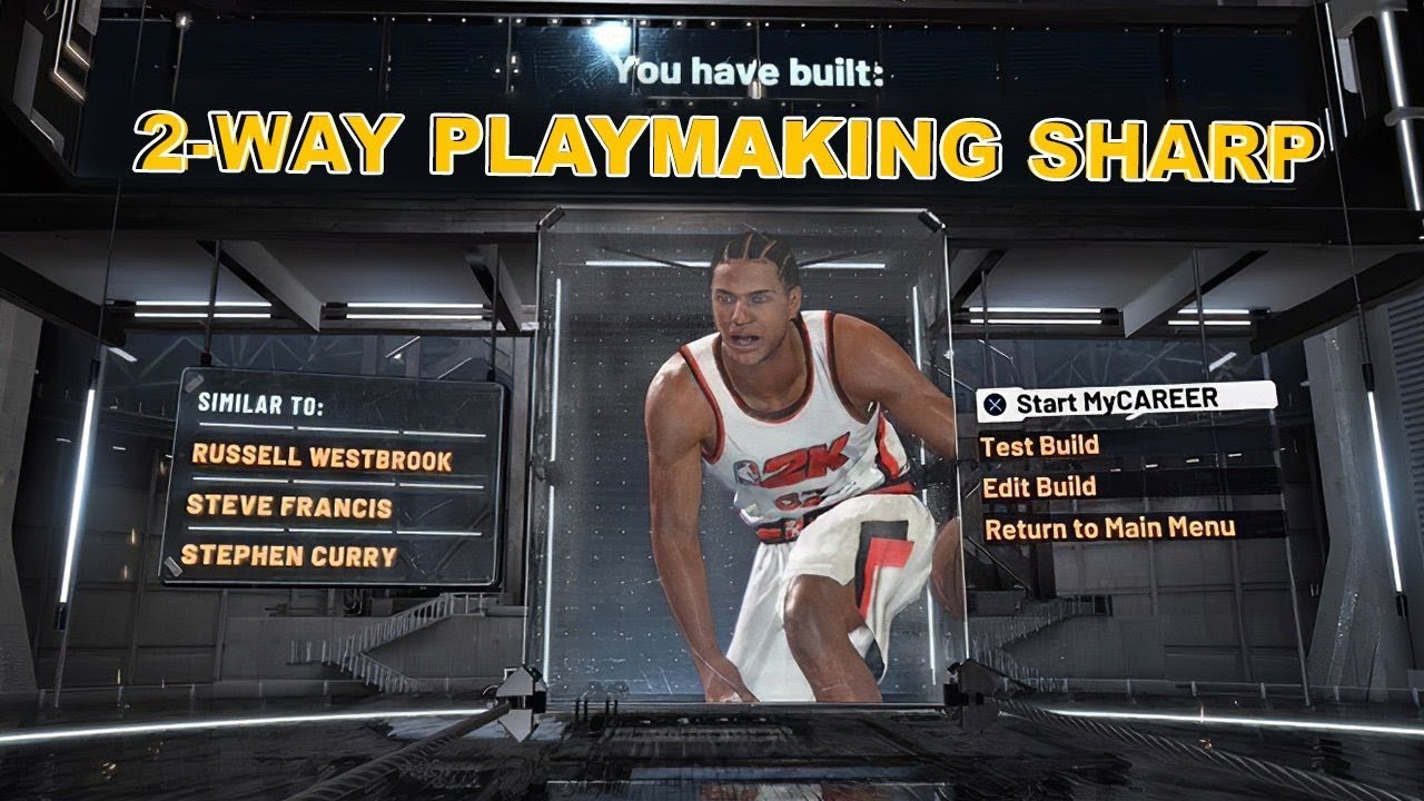 I created the first ever 2-way PlaySharp On NBA2K20(GAMEBREAKING)