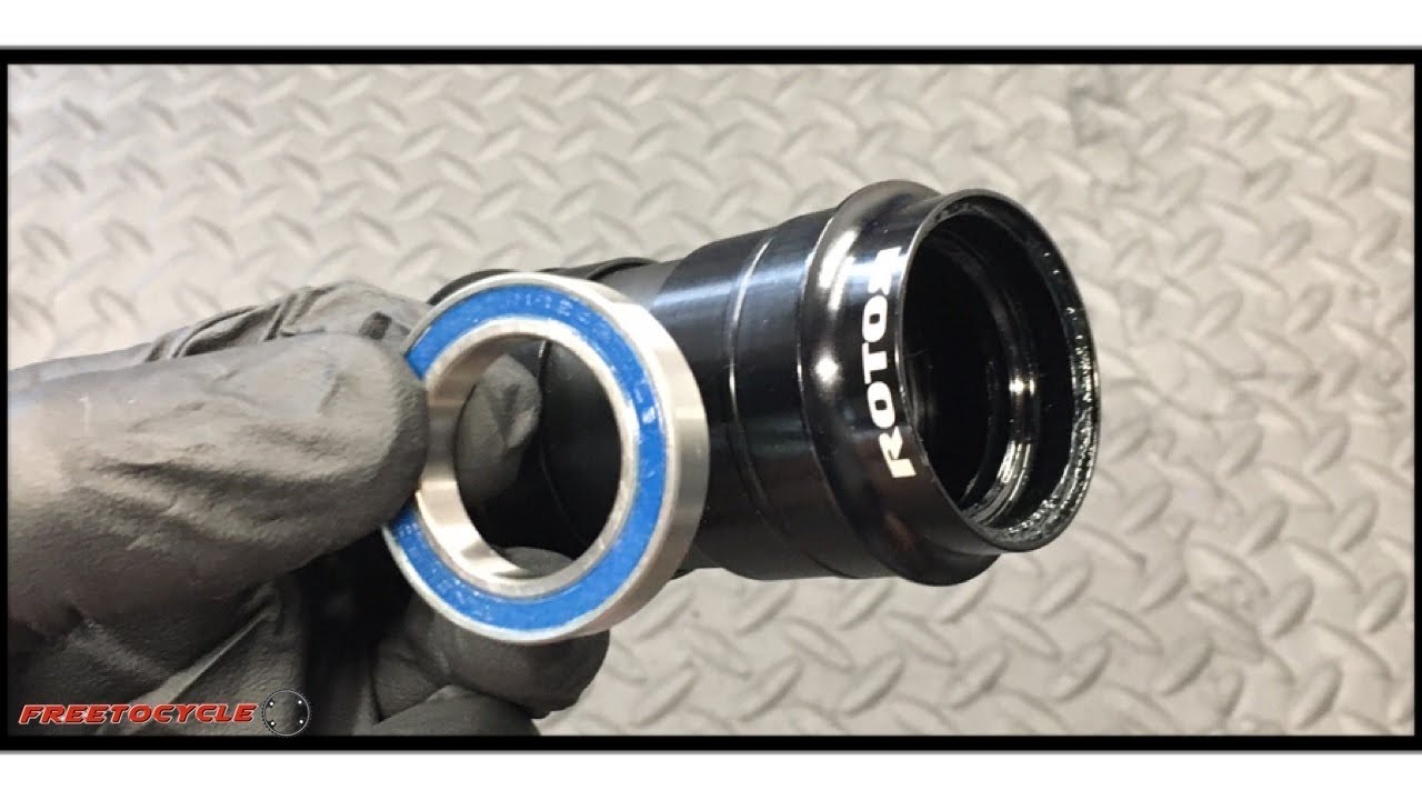 ROTOR PF4624 And BB386evo BB Bearing Change