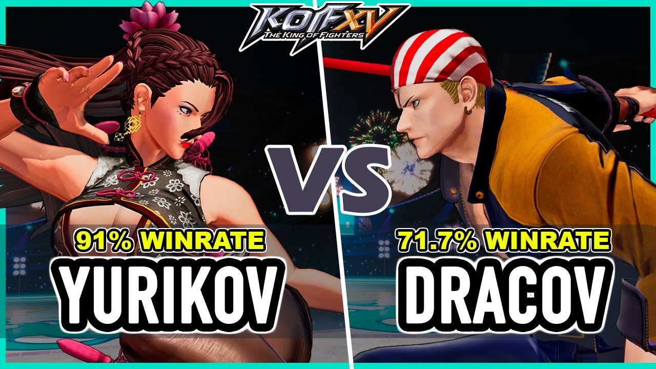 KOF XV 🔥 Yurikov (Meitenkun/Luong/B.Jenet) vs Dracov (Billy/Ramón/Meitenkun) 🔥 Steam