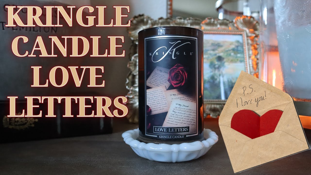💌 Свечи Kringle Candle Reserve Love Letters 💌