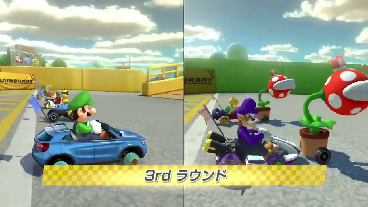 【マリオカート８デラックス】ミニゲーム、パックンvsスパイ第２６弾