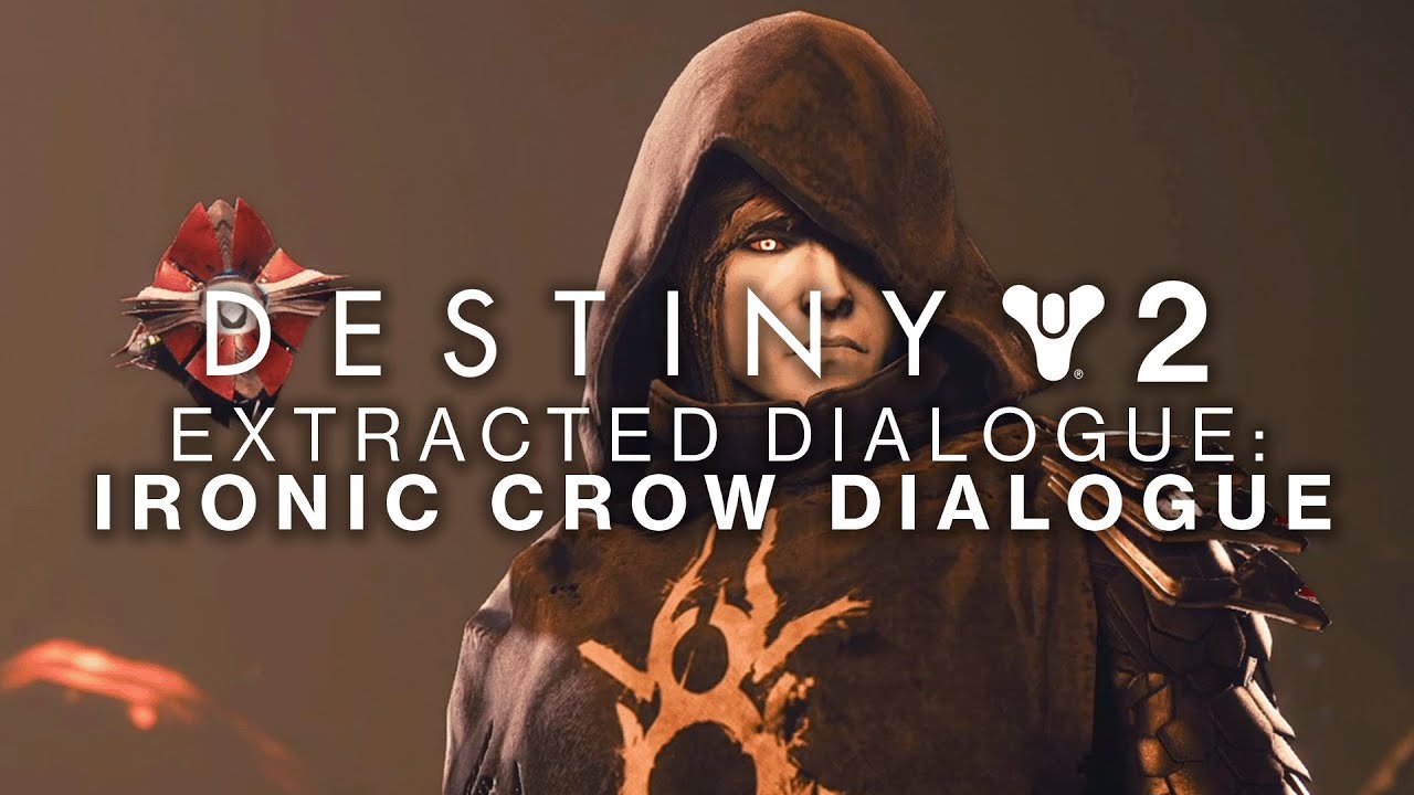 Destiny 2 - Ironic Crow Lines, Elsie's Fish thing, Savathun mention and more (Extracted Dialogue)