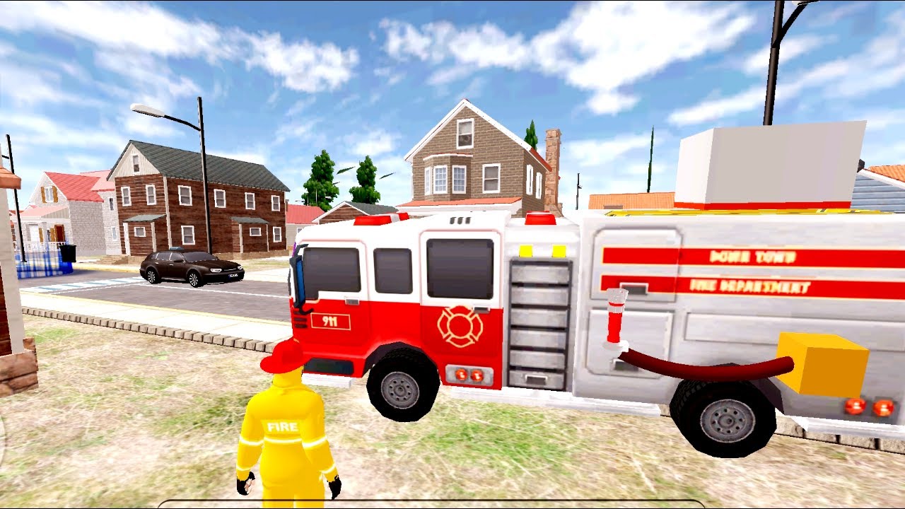 911 Emergency 🚨  Rescue ⛑️ Service Ambulance 🚑  Rescue Game - Ambulance & Fire Truck Android