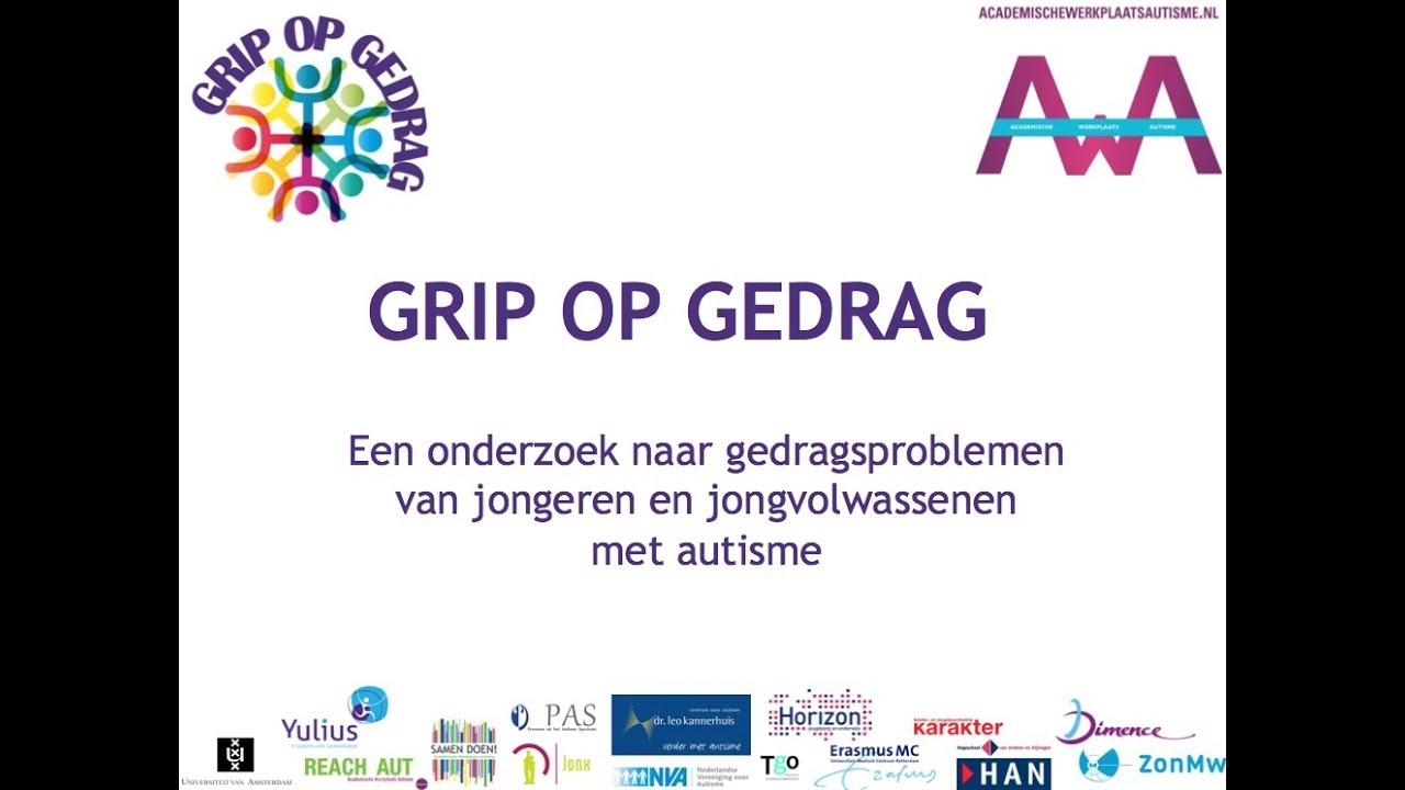 Autisme en gedragsproblemen