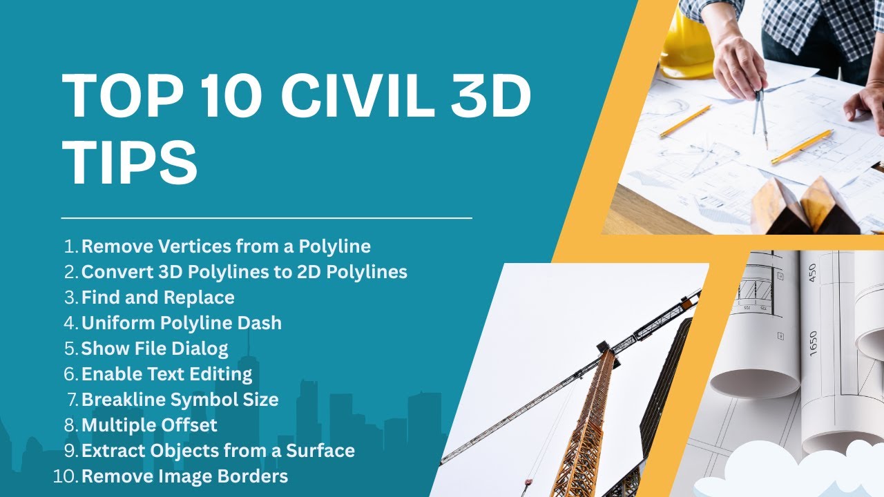 Top 10 Civil 3D Commands You’ll Wish You Knew Sooner!
