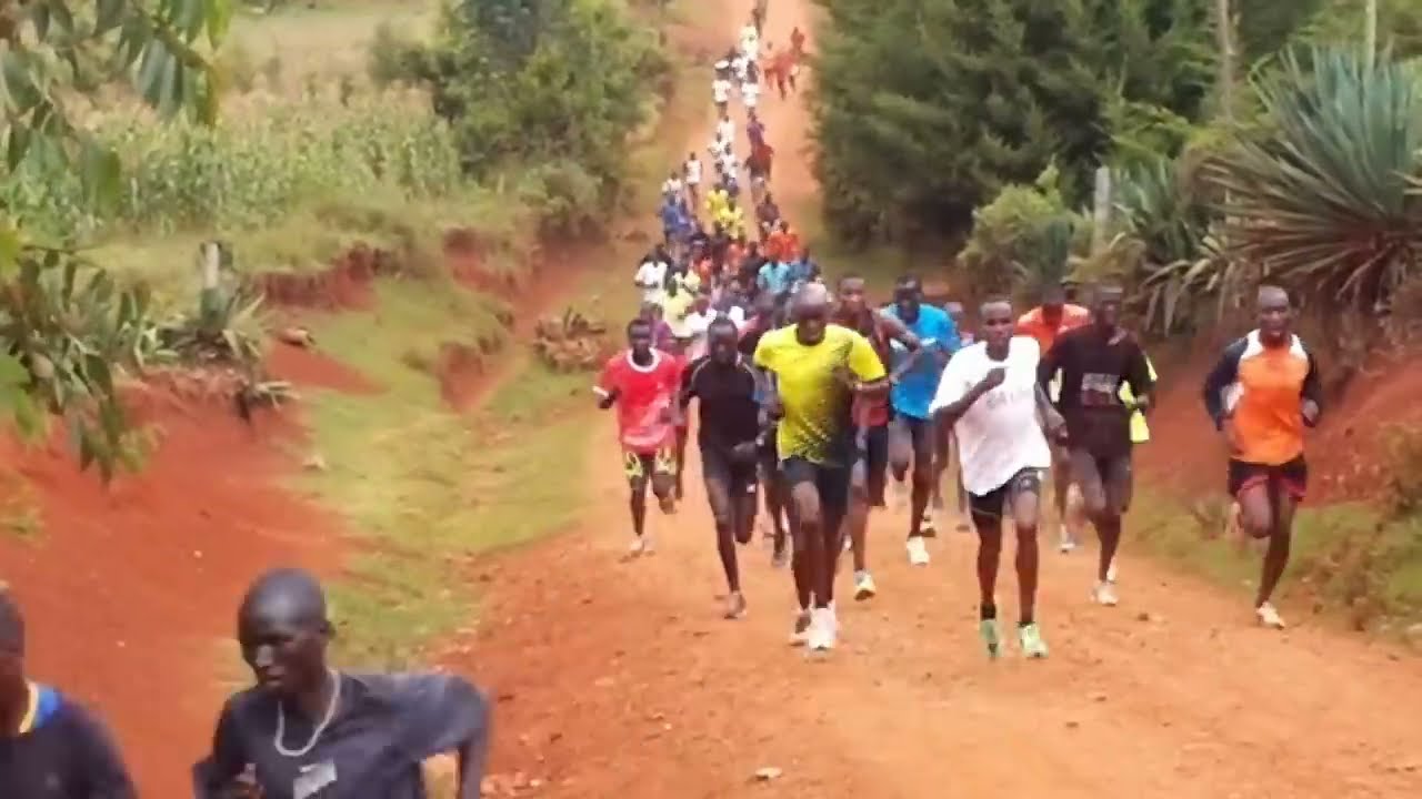 Fartlek run in Iten-Kenya