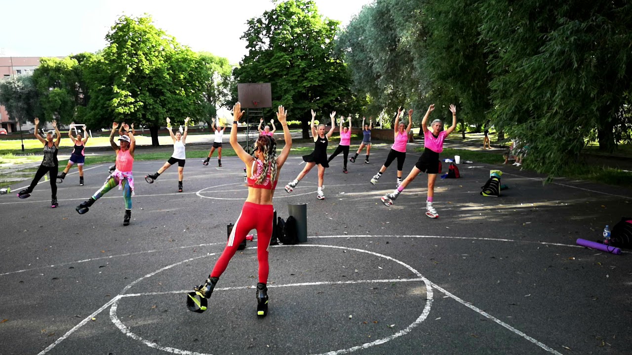 KJ TABATA/ KANGOO JUMPS/ WORKOUT/ FITNESS/ ANASTASIJA BALIKLOVA/ 28.07.2021/ LIEPAJA/ LATVIA
