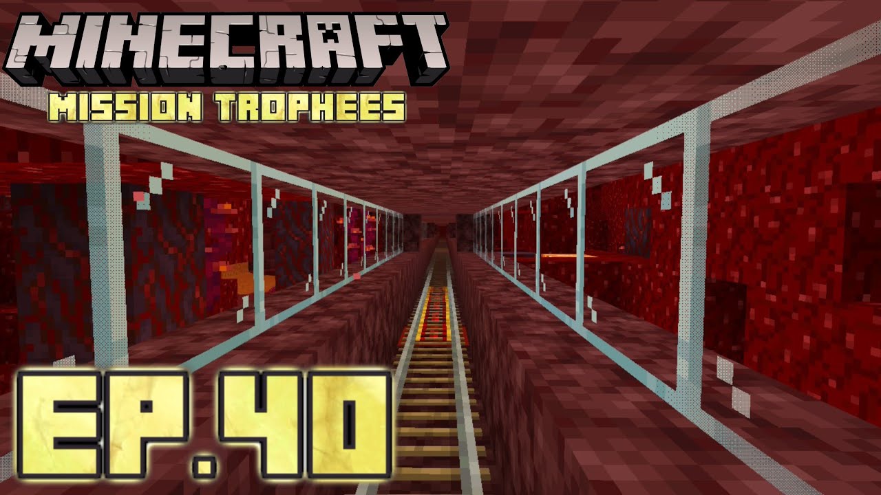 Let's play Minecraft survie ep.40: Le métro Nether