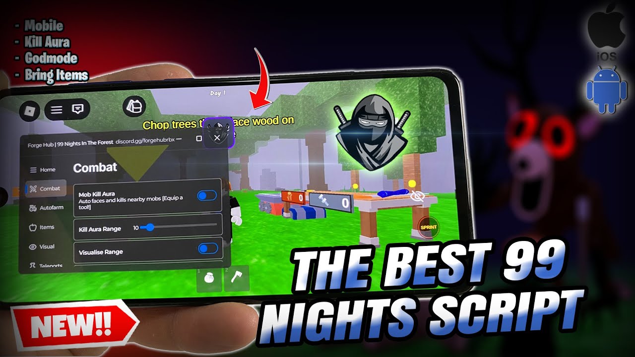 99 Nights in the Forest Script No Key - 99 Nights in The Forest Roblox Script (Android iOS)