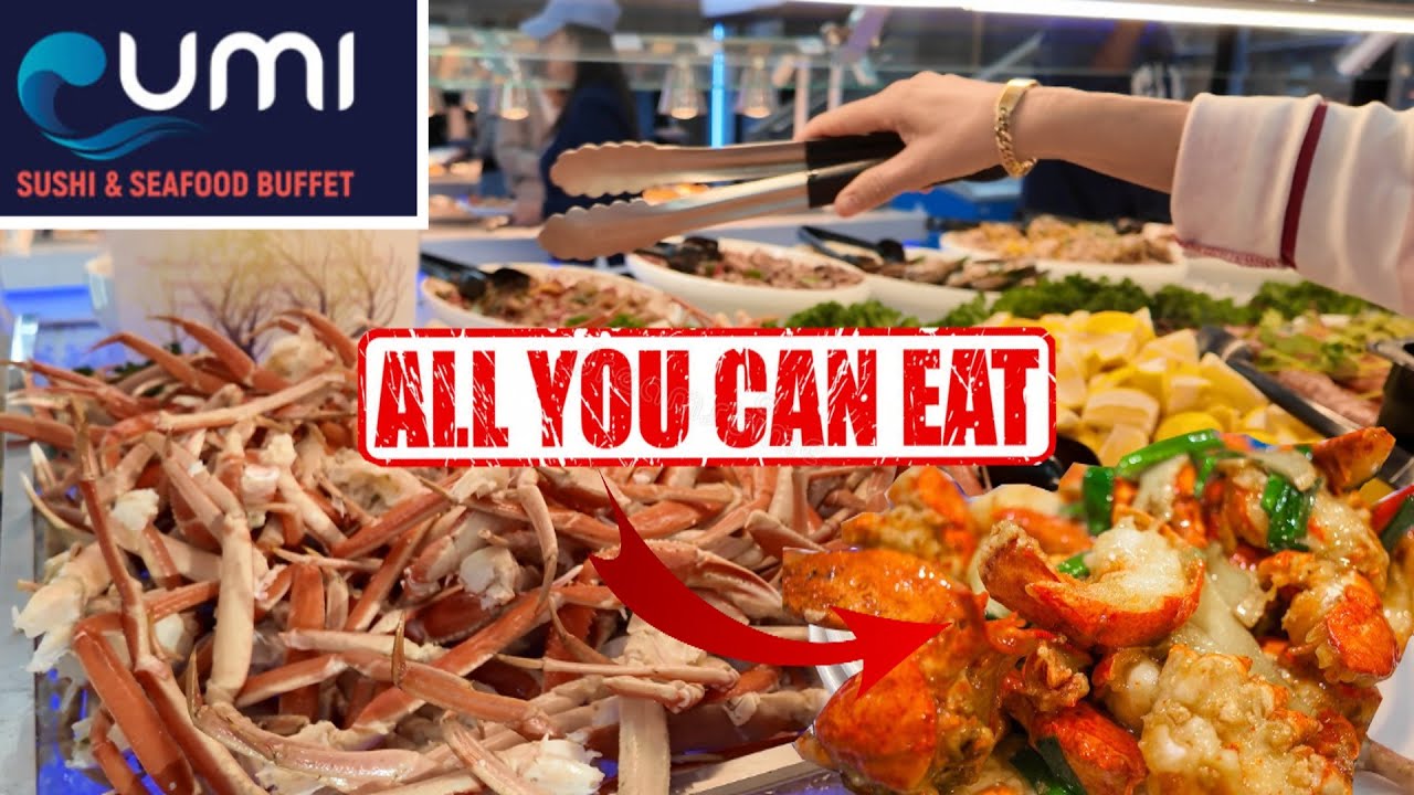 $39/person for All You Can Eat LOBSTERS, Snow Crab Legs, Ramen & More @ Umi Sushi & Seafood Buffet