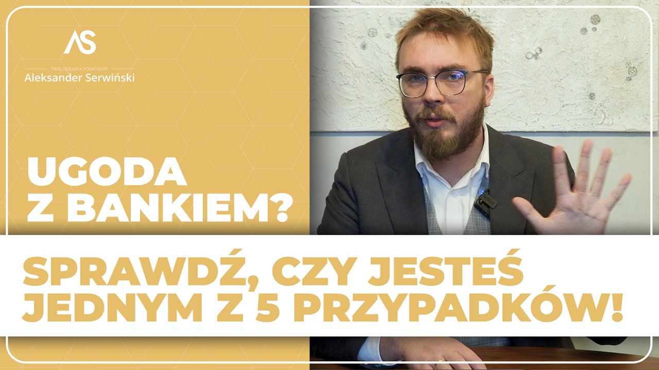 Ugoda z bankiem w sprawie kredytu frankowego – Co z podatkiem?