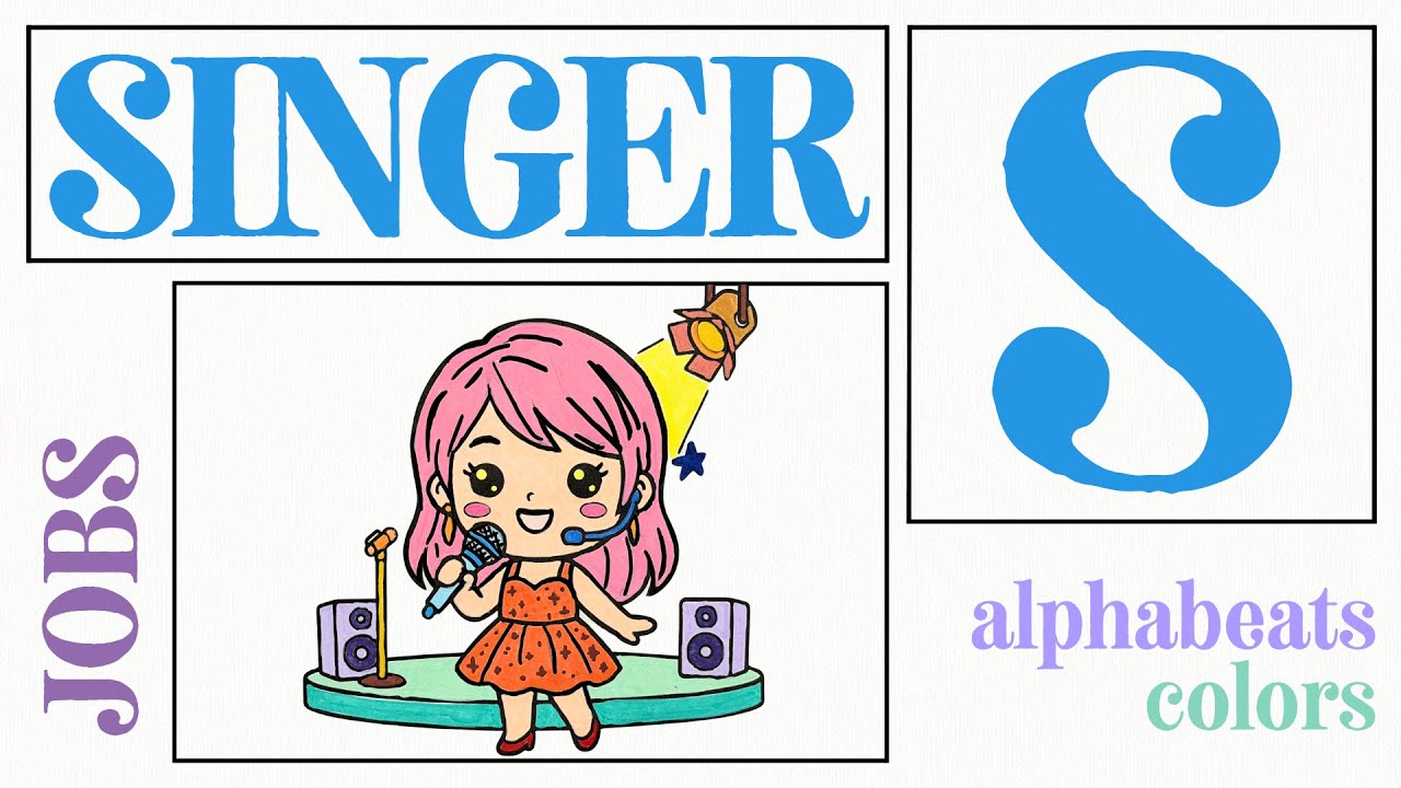 ABC Songs for Kids | S | SINGER 🎤 | Learn the Alphabet with Jobs!