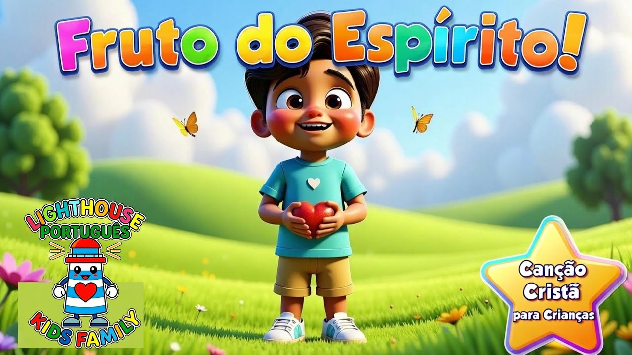 Fruto do Espírito (Gálatas 5:22–23) | Canção Cristã Infantil | Lighthouse Kids Family– Português
