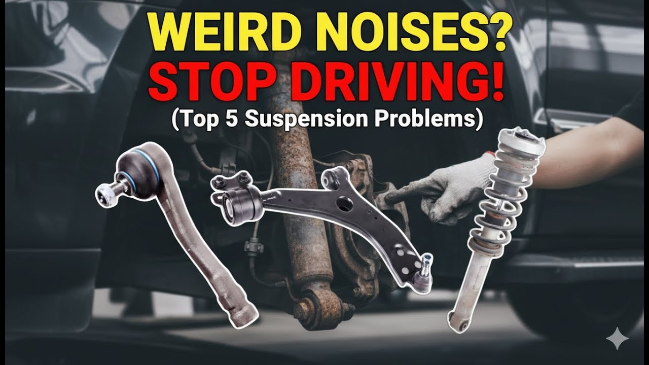 Weird Noises While Driving? Top 5 Suspension Problems You Shouldn&rsquo;t Ignore