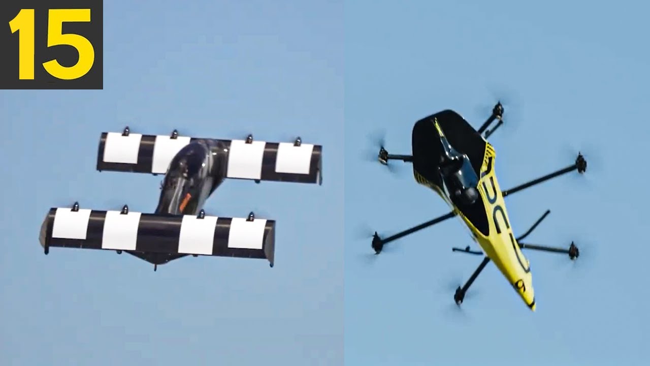 15 MOST Amazing Flying Machines Ever Made