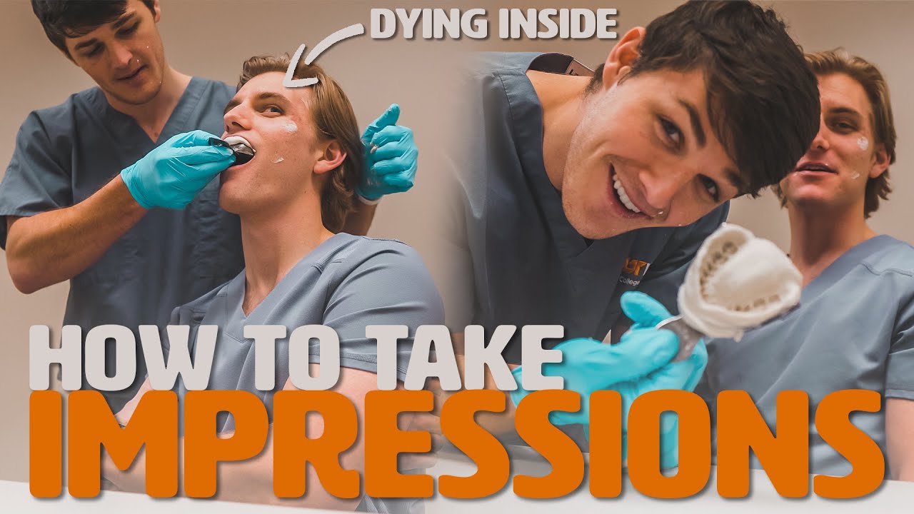 How to Take Alginate Impressions ft. Dental Students