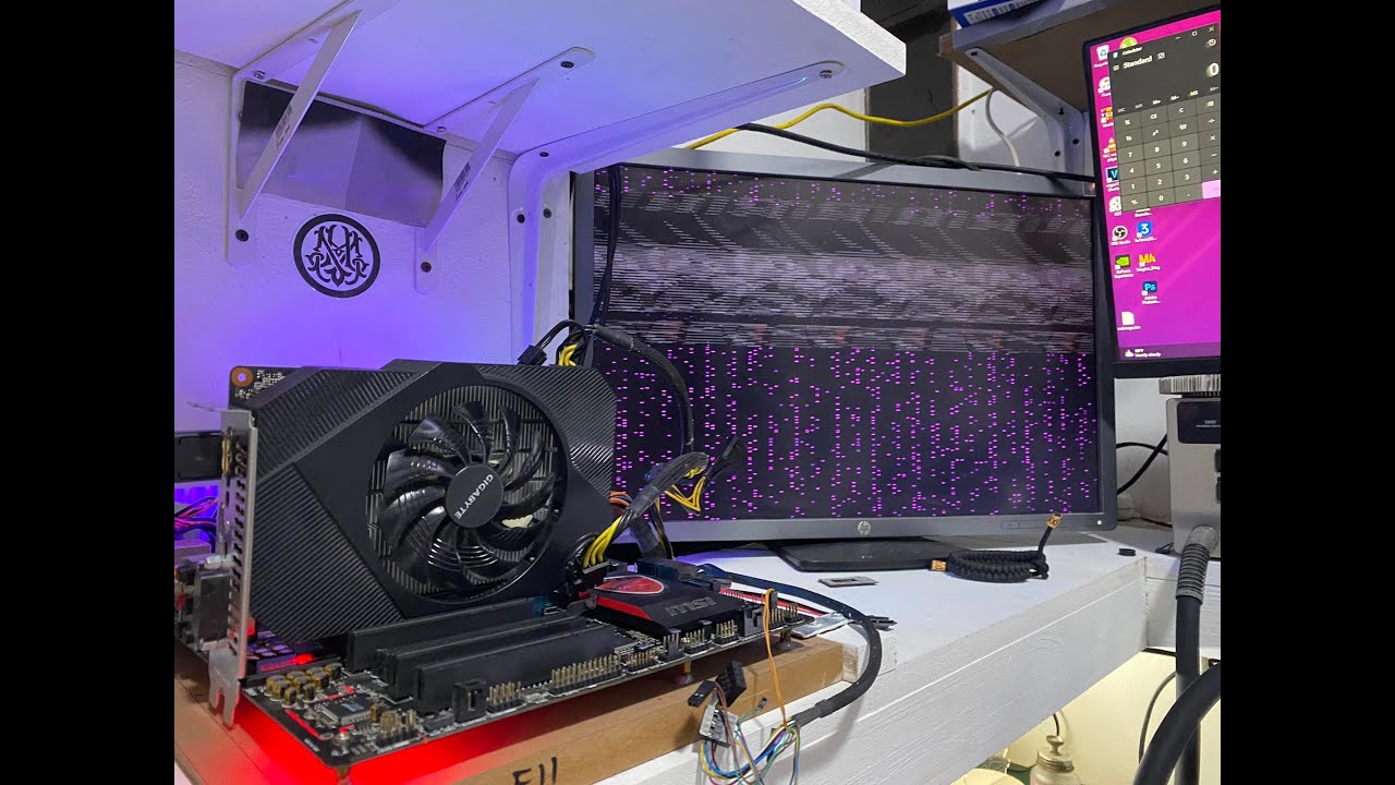 GTX 1660 display artifacts , garbled display repair
