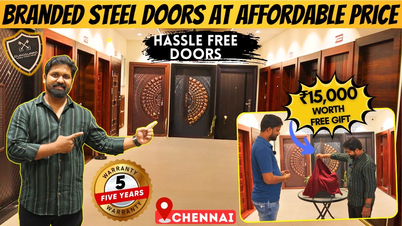 Steel Door-ல இவ்வளவு விஷயம் இருக்கா🤯 | Premium Steel Doors For Home & Office | Duroguard | MK Reacts