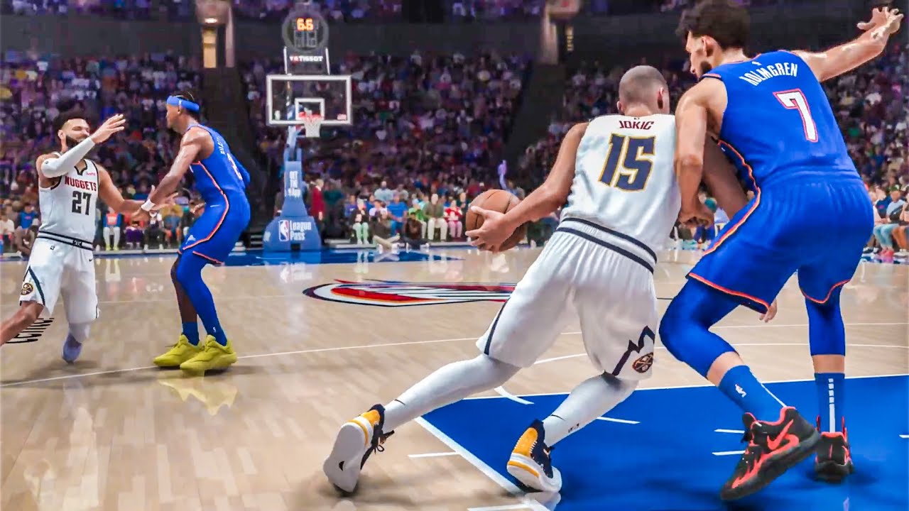 OKC Thunder vs Denver Nuggets 3/9/2026 NBA 2K26 Gameplay