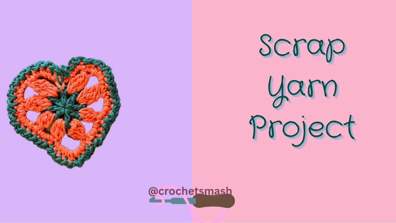 Easy Two-Colour Crochet Heart | Valentine's Day Gift Idea | Free Crochet Pattern