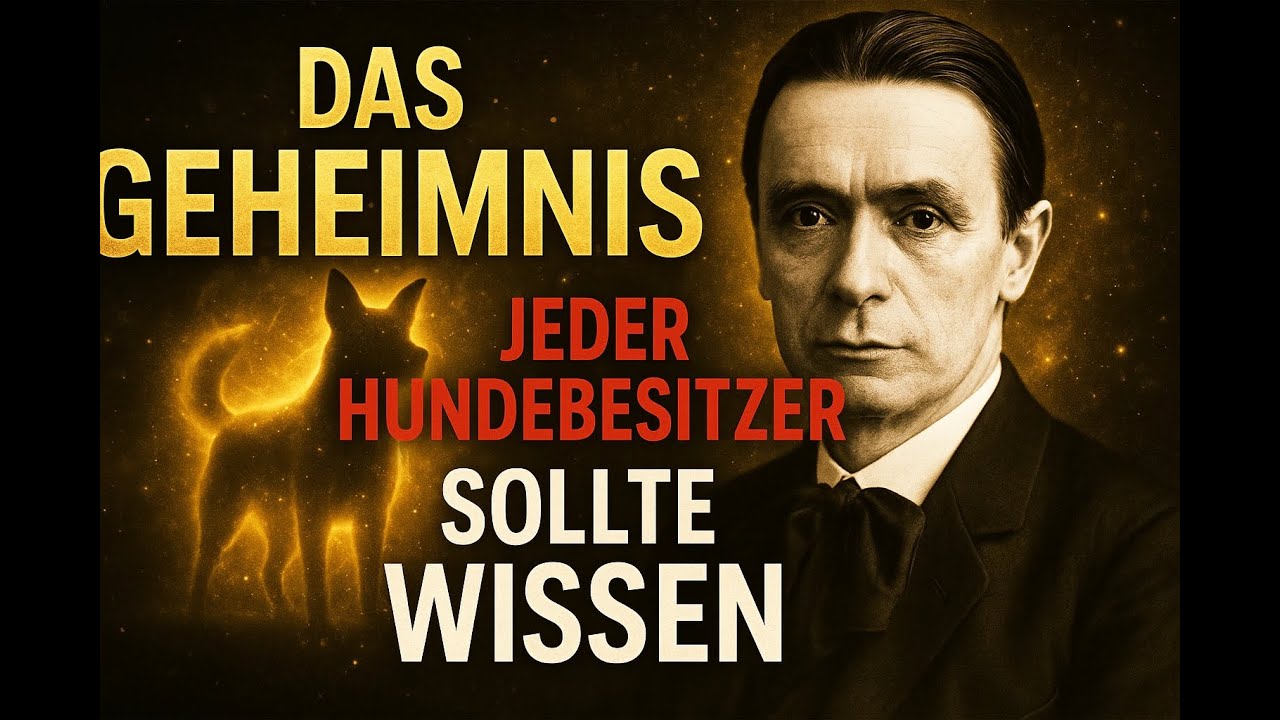 Das Geheimnis, das jeder Hundebesitzer kennen sollte - Rudolf Steiner