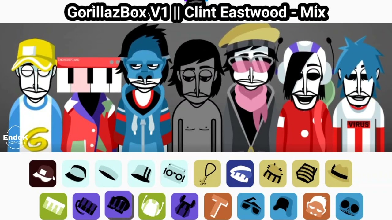 GorillazBox V1 || Clint Eastwood - Mix