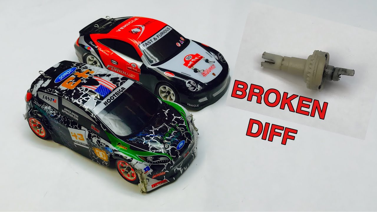 Replacing front differential in wltoys k989 drift car