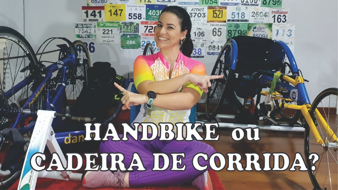Handbike ou cadeira de corrida? Qual a diferença?