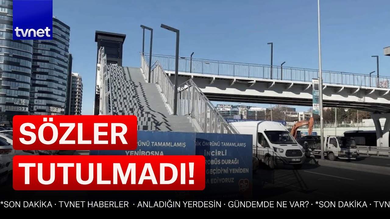 Yenibosna istasyonu 6 ayda yapılamadı!