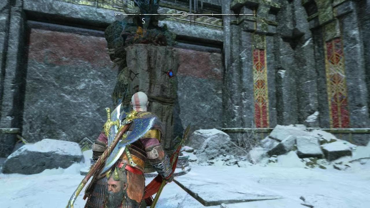 God of War Ragnar&ouml;k: Bl&oacute;&eth;ugr Steinn Secret boss fight