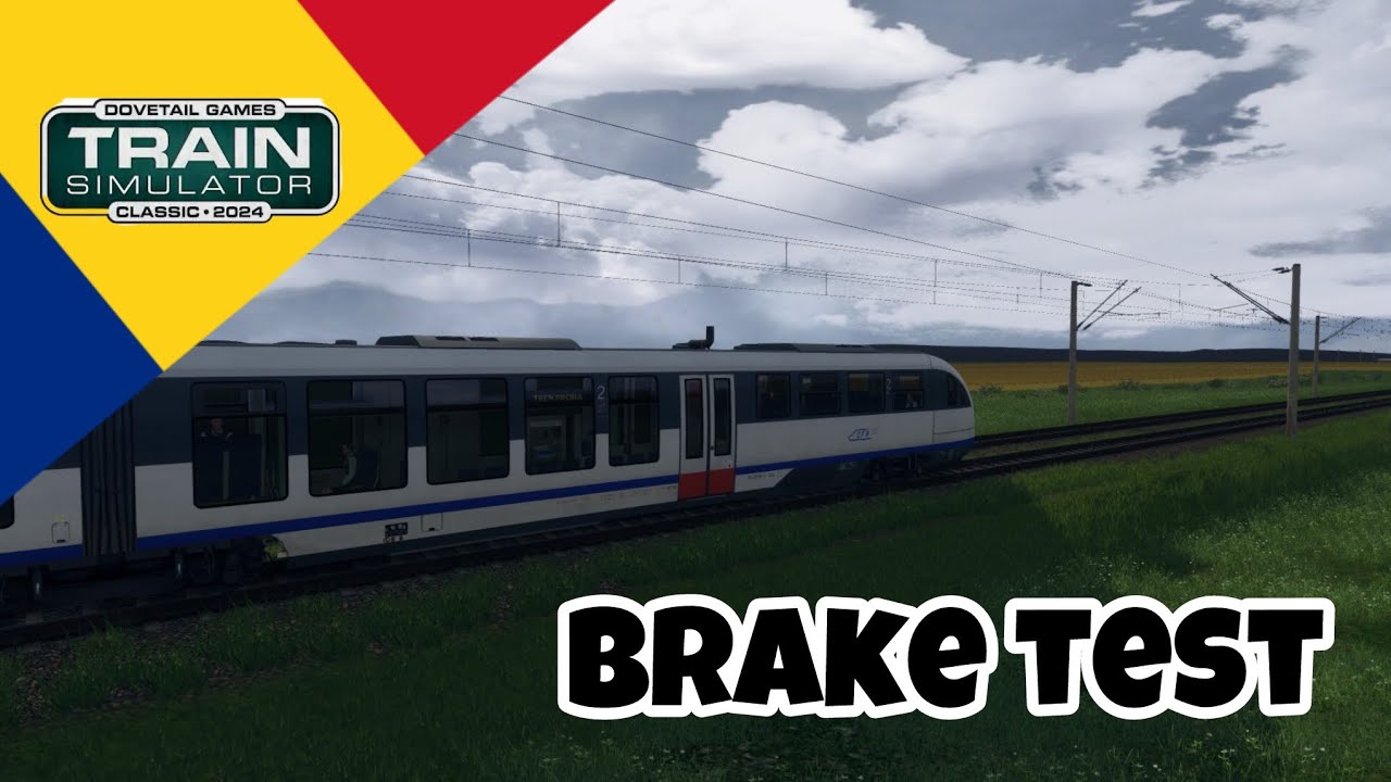 Scenariu TS: Testarea frânei de urgenta la Desiro si o mica cursa 😜🚂