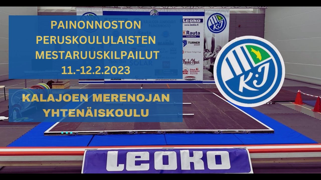 2. Ryhmä. Peruskoululaisten mestaruuskilpailut, Kalajoki (KJ)