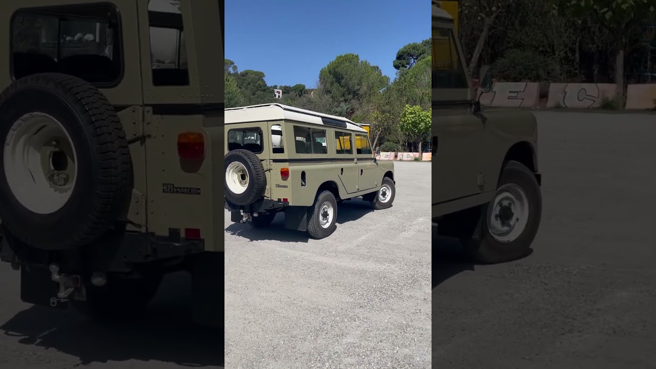 LAND ROVER SANTANA 109 el todoterreno cl&aacute;sico #landroversantana