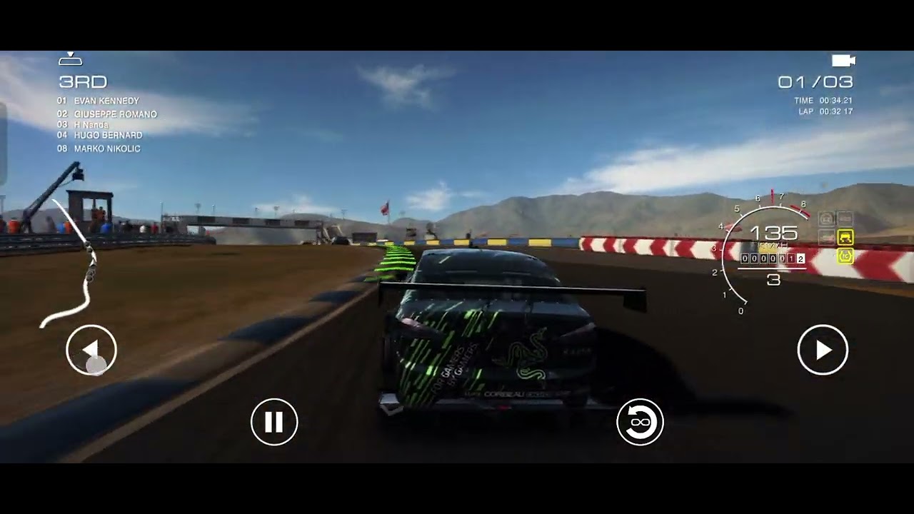 I think is should be awarded as a Hell driver in grid autosport but I win