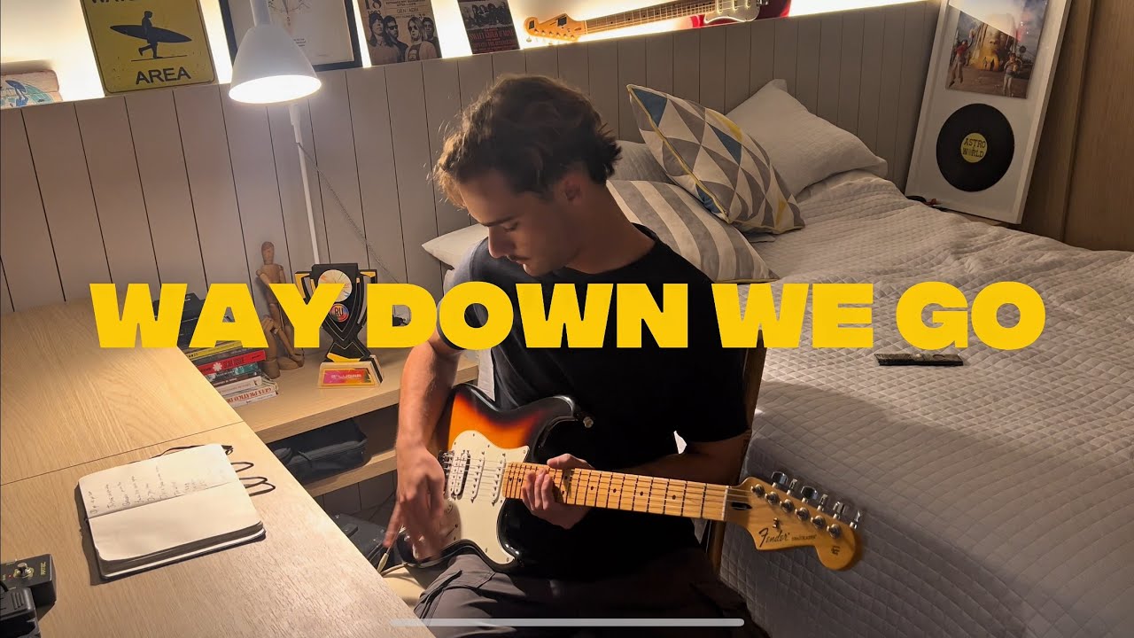 Way Down We Go (Kaleo) - Guitar Cover