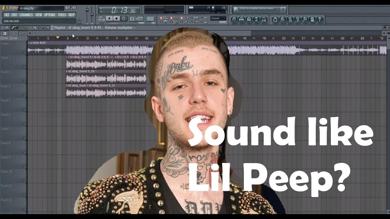 How to sound like Lil Peep (FLSTUDIO)