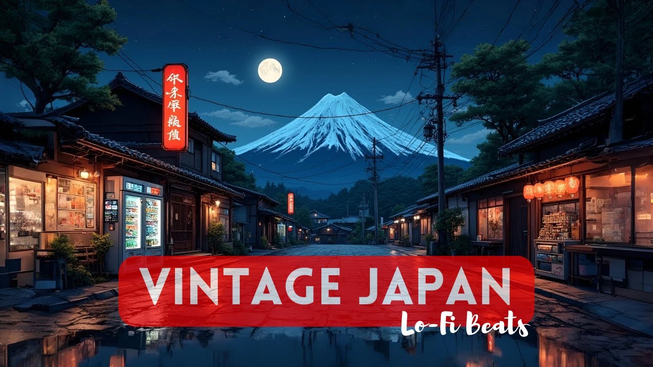Vintage Japan Lo-fi Beats &ndash; Chill Study & Relax Music | Aesthetic Retro Vibes 🇯🇵