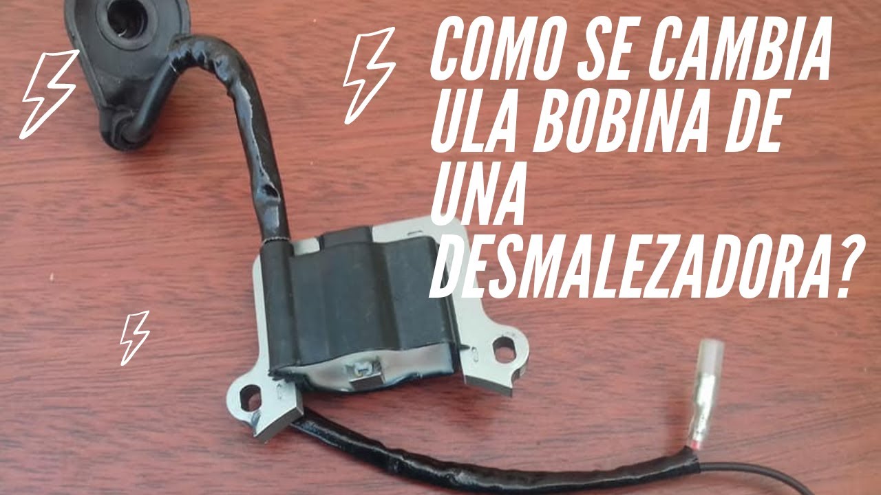 Como se cambia la bobina de una desmalezadora |desbrozadora o motoguadaña