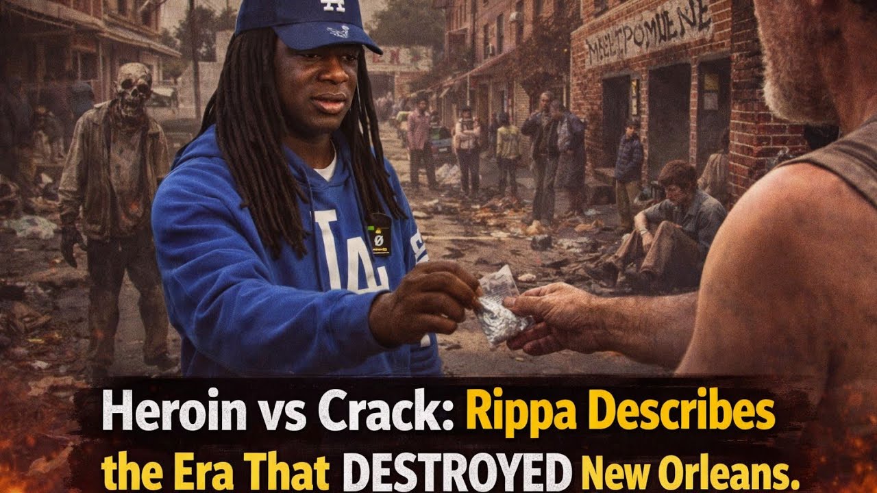 Heroin vs Crack: Rippa Describes the Era That DESTROYED New Orleans